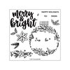 Concord and 9th - Christmas - Clear Photopolymer Stamps - Ornamental