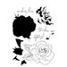 Concord and 9th - Clear Photopolymer Stamps - Painted Rose