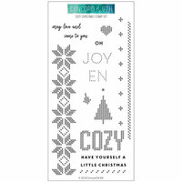 Concord and 9th - Christmas - Clear Photopolymer Stamps - Cozy Christmas