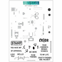 Concord and 9th - Turnabout Collection - Clear Photopolymer Stamps - Crafty