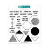 Concord and 9th - Clear Photopolymer Stamps - Geometrics