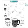 Concord and 9th - Turnabout Collection - Clear Photopolymer Stamps - Coffee Blend
