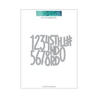 Concord and 9th - Winter Wonderland Collection - Dies - Tall Type Numbers
