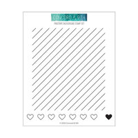 Concord and 9th - Clear Photopolymer Stamps - Pinstripe Background