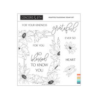 Concord and 9th - Clear Photopolymer Stamps - Heartfelt Blossoms