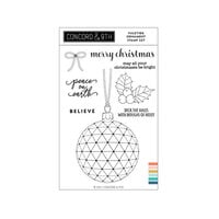 Concord and 9th - Christmas - Clear Photopolymer Stamps - Yuletide Ornament