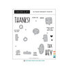 Concord and 9th - Turnabout Collection - Clear Photopolymer Stamps - Say Thanks Turnabout