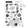 Concord and 9th - Clear Photopolymer Stamps - Triple-Step Floral Frame