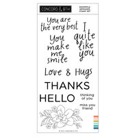 Concord and 9th - Clear Photopolymer Stamps - Magnolia Messages