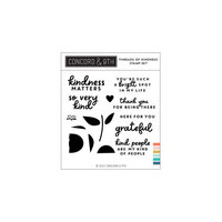 Concord and 9th - Clear Photopolymer Stamps - Threads of Kindness