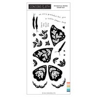 Concord and 9th - Clear Photopolymer Stamps - Whimsical Wings