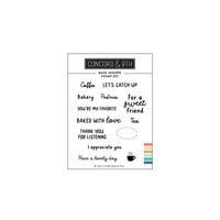 Concord and 9th - Shoppe Collection - Clear Photopolymer Stamps - Bake Shoppe