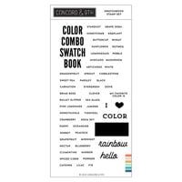 Concord and 9th - Clear Photopolymer Stamps - Swatchbook