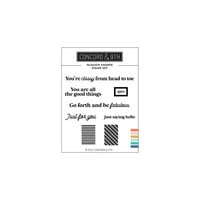 Concord and 9th - Shoppe Collection - Clear Photopolymer Stamps - Fashion Shoppe