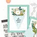 Concord and 9th - Clear Photopolymer Stamps - Paper Bouquet