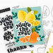 Concord and 9th - Clear Photopolymer Stamps - Citrus Crush