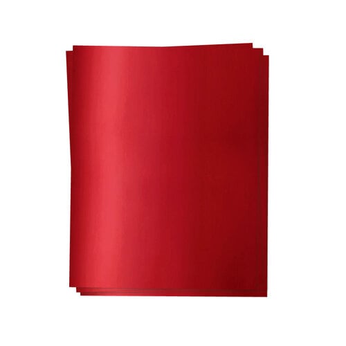Concord and 9th - 8.5 x 11 - Foil Paper - Red