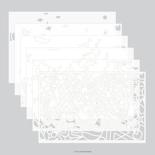 Concord and 9th - Kristina Werner - Stencils - Holiday Icons