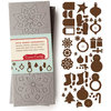Cosmo Cricket - Be Good Collection - Buck Naked Chipboard - Ornaments , CLEARANCE