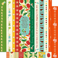 Cosmo Cricket - Garden Variety Collection - 12 x 12 Double Sided Paper - Borders