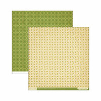 Cosmo Cricket - Tea for Two Collection - 12 x 12 Double Sided Paper - Butter