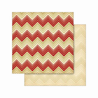 Cosmo Cricket - Jolly Days Collection - Christmas - 12 x 12 Double Sided Paper - Candy Cane