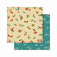 Cosmo Cricket - Jolly Days Collection - Christmas - 12 x 12 Double Sided Paper - Tradition