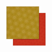 Cosmo Cricket - Jolly Days Collection - Christmas - 12 x 12 Double Sided Paper - Twinkle