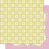 Cosmo Cricket - Pixie-Licious Collection - 12 x 12 Double Sided Paper - Fairy Rings