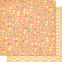 Cosmo Cricket - Salt Air Collection - 12 x 12 Double Sided Paper - Tiny Bubbles