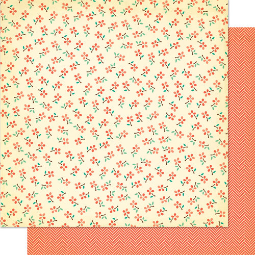 Cosmo Cricket - Clementine Collection - 12 x 12 Double Sided Paper - Sabrina