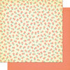 Cosmo Cricket - Clementine Collection - 12 x 12 Double Sided Paper - Sabrina