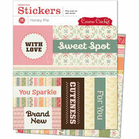 Cosmo Cricket - Honey Pie Collection - Cardstock Stickers - Honey Pie, CLEARANCE
