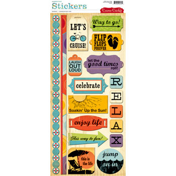 Cosmo Cricket - Snorkel Collection - Stickers