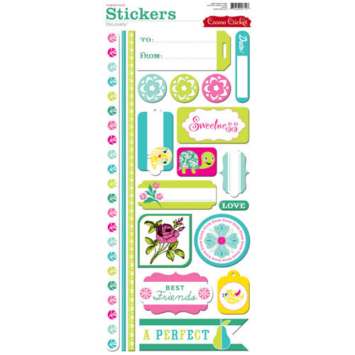 Cosmo Cricket - DeLovely Collection - Stickers