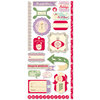 Cosmo Cricket - Mitten Weather Collection - Christmas - Stickers