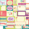 Cosmo Cricket - Pixie-Licious Collection - 12 x 12 Double Sided Paper - Elements