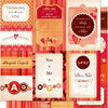 Cosmo Cricket - Chemistry Collection - Valentines - 12 x 12 Double Sided Paper - Journaling Cards