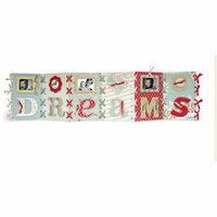 Cosmo Cricket - Lacing Card Kit - Dreams, CLEARANCE