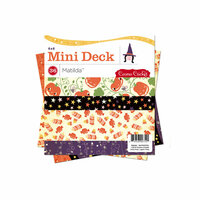 Cosmo Cricket - Matilda Collection - Halloween - Mini Deck - 6 x 6 Paper Pad, CLEARANCE