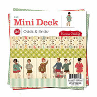 Cosmo Cricket - Odds and Ends Collection - Mini Deck - 6 x 6 Paper Pad