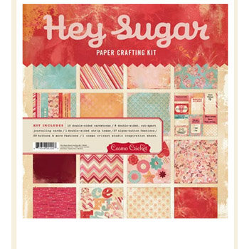 Cosmo Cricket - Hey Sugar Collection - Valentine's Day - Paper Crafting Kit