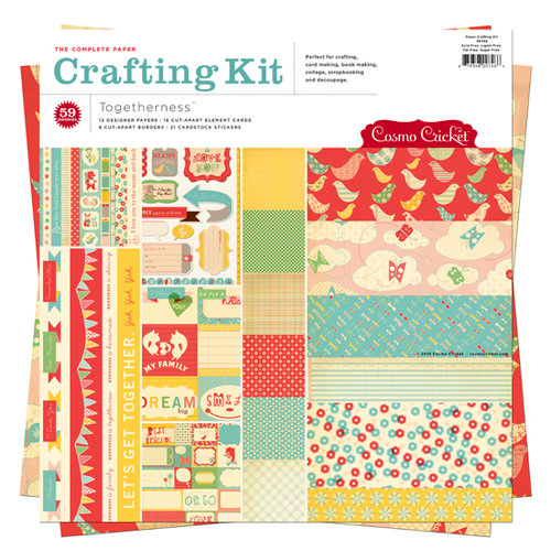 Cosmo Cricket - Togetherness Collection - Paper Crafting Kit