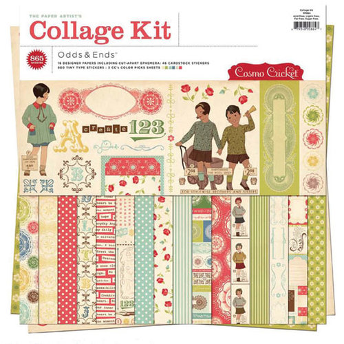 Cosmo Cricket - Odds and Ends Collection - Collage Kit