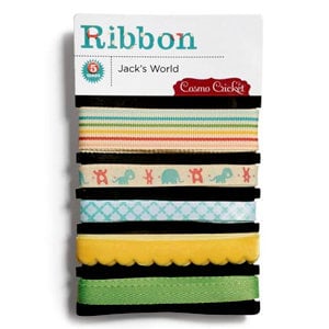 Cosmo Cricket - Jack's World Collection - Ribbon, CLEARANCE