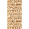 Cosmo Cricket - Ready Set Chipboard - Paul Bunyan Alphabet, CLEARANCE