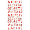 Cosmo Cricket - Ready Set Chipboard - Red Robin Alphabet
