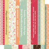 Cosmo Cricket - Honey Pie Collection - Strip Tease Paper - Honey Pie, CLEARANCE