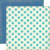 Carta Bella Paper - Baby Mine Collection - Boy - 12 x 12 Double Sided Paper - Baby Boy Dots