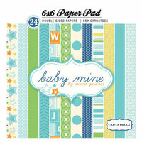 Carta Bella Paper - Baby Mine Collection - Boy - 6 x 6 Paper Pad